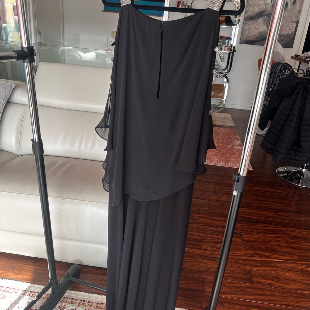 Elegant Black Evening Gown